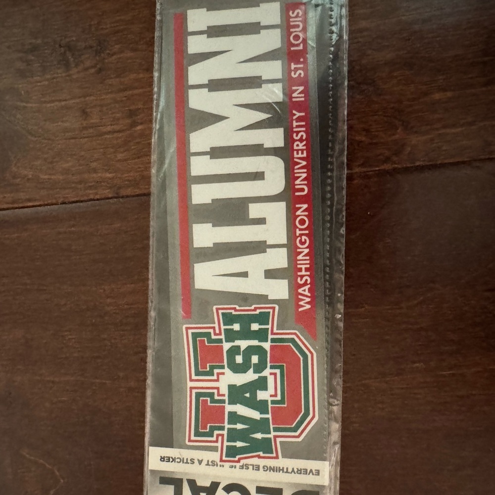 Washington University Alumni Sticker